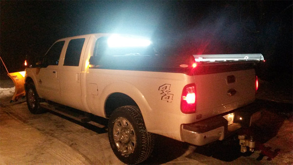 super bright led lighting plow truck